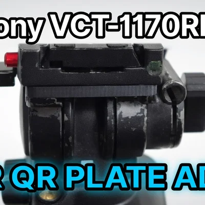 Nâng cấp ngàm tháo lắp nhanh cho tripod Sony VCT1170RM