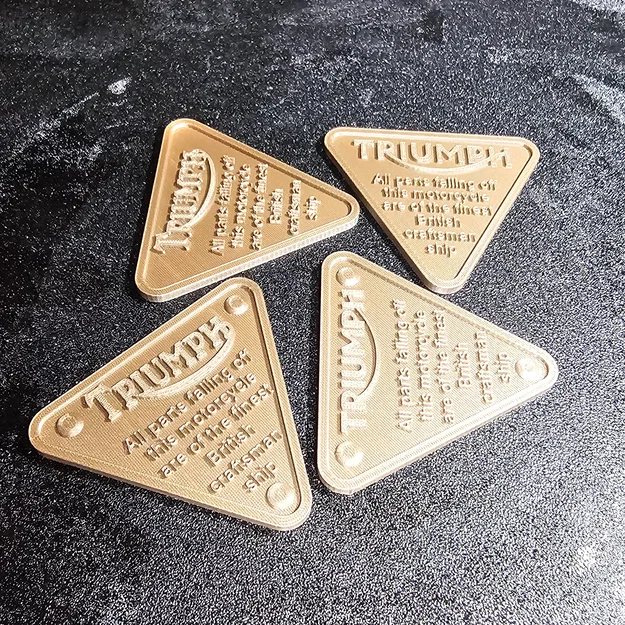 Biển hài hước Triumph - "Tinh hoa kỹ nghệ Anh quốc" - Image 2