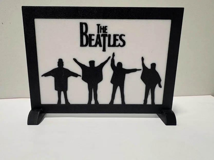 Mô hình Silhouette The Beatles - Image 1