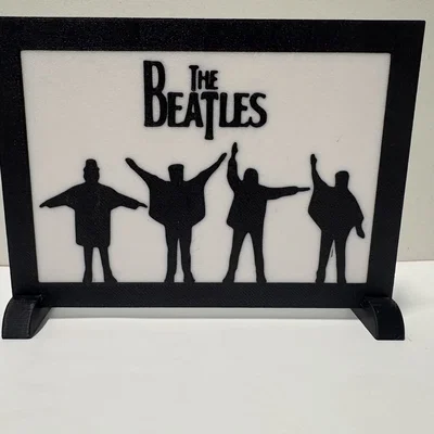 Mô hình Silhouette The Beatles