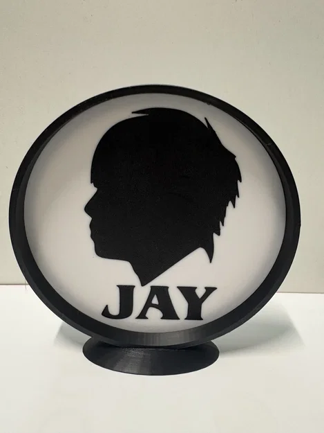 Mô hình silhouette Jay Chou - Image 1