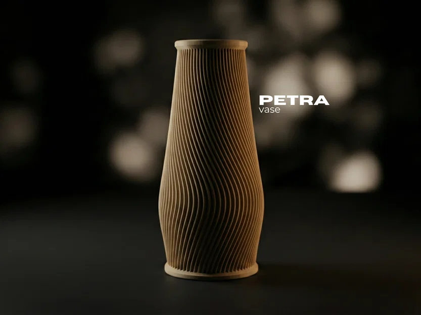 Petra Vase - Bình hoa phong cách tham số hiện đại - Image 1