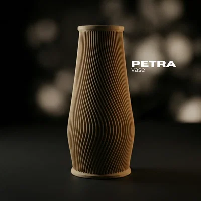 Petra Vase - Bình hoa phong cách tham số hiện đại