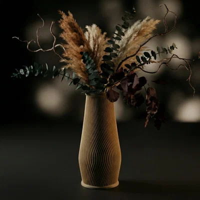 Petra Vase - Bình hoa phong cách tham số hiện đại