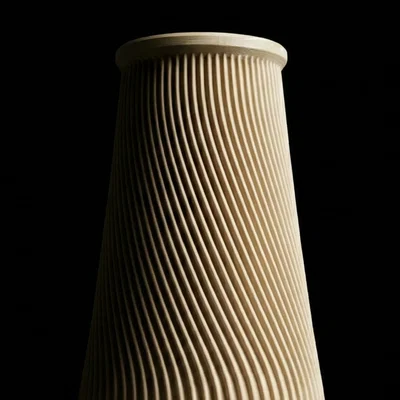 Petra Vase - Bình hoa phong cách tham số hiện đại