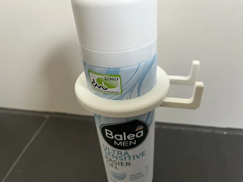 Giá đỡ dao cạo râu gắn bình kem cạo râu - Image 2