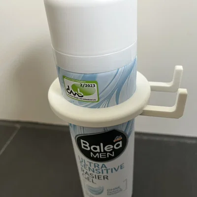 Giá đỡ dao cạo râu gắn bình kem cạo râu