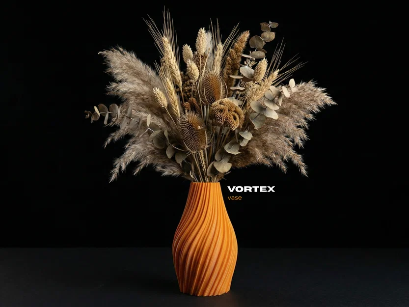 Vortex Vase | Bình hoa xoắn ốc tối giản đầy tinh tế - Image 1