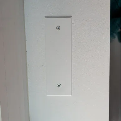 Nắp che lỗ tường cửa cuốn – (Hai phiên bản khoảng cách lỗ 130mm và 180mm)
