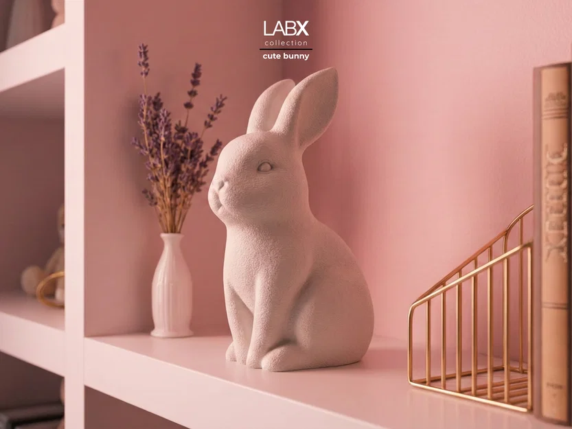 Cute Bunny - Chú thỏ Phục sinh tối giản - Image 1