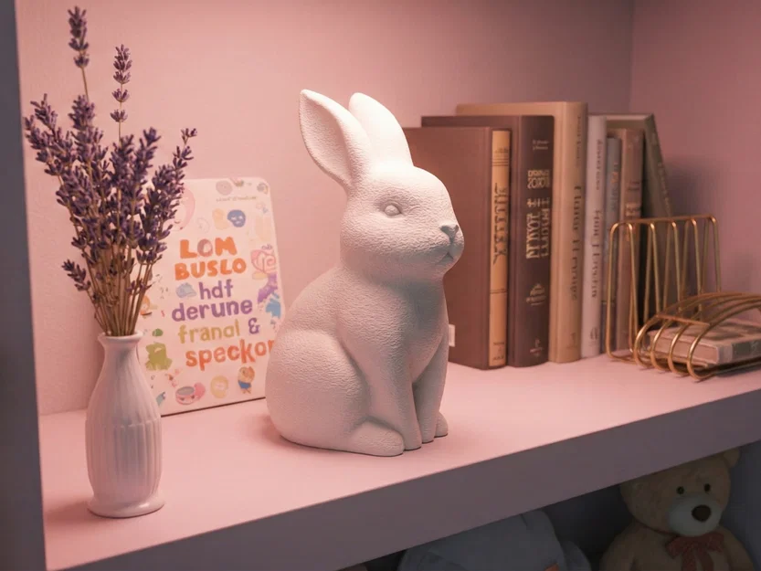 Cute Bunny - Chú thỏ Phục sinh tối giản - Image 2