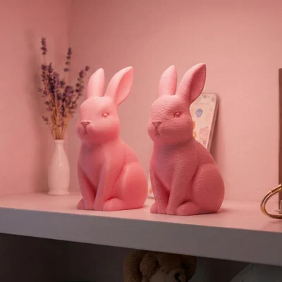 Cute Bunny - Chú thỏ Phục sinh tối giản