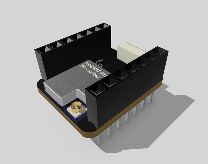 Tệp CAD cho Seeed Studio Wio-SX1262 dành cho XIAO - Image 1