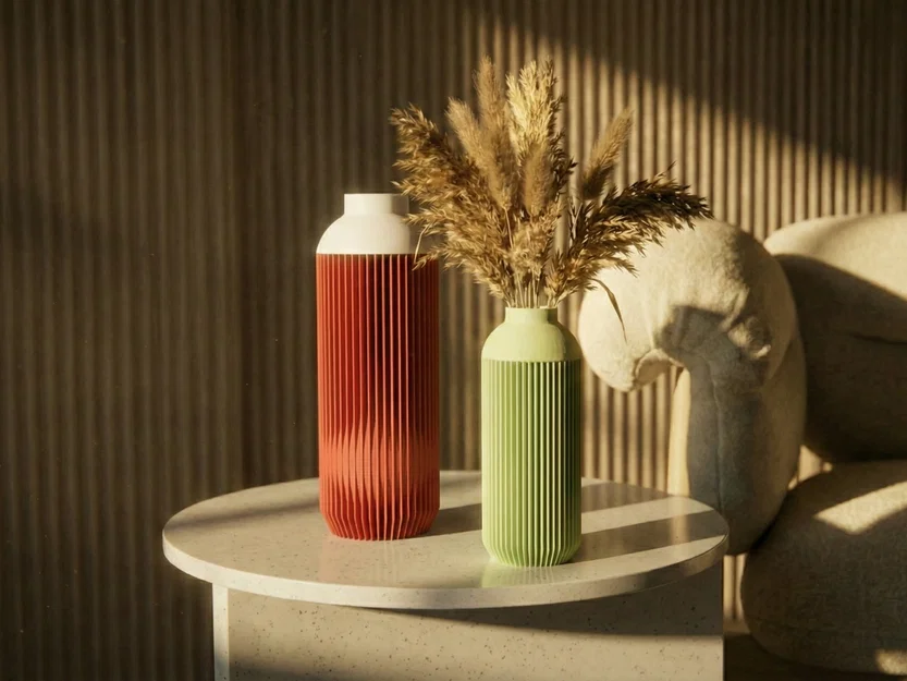 Doric Vase – Bình cắm hoa phong cách kiến trúc Hy Lạp cổ đại - Image 3