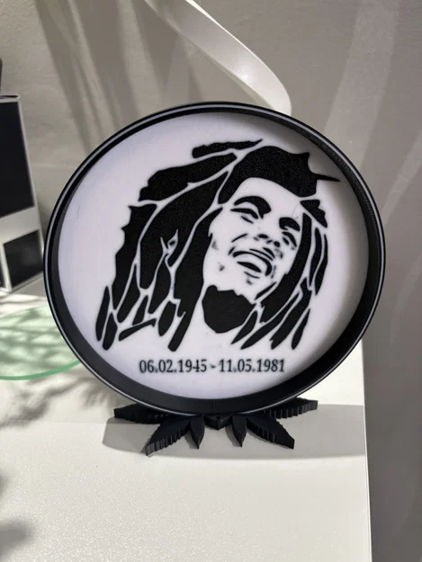 Tranh in 3D Bob Marley - Image 1