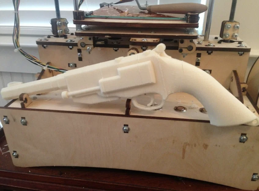 Mô hình súng lục ổ xoay Revolver in 3D tuyệt đẹp - Image 1