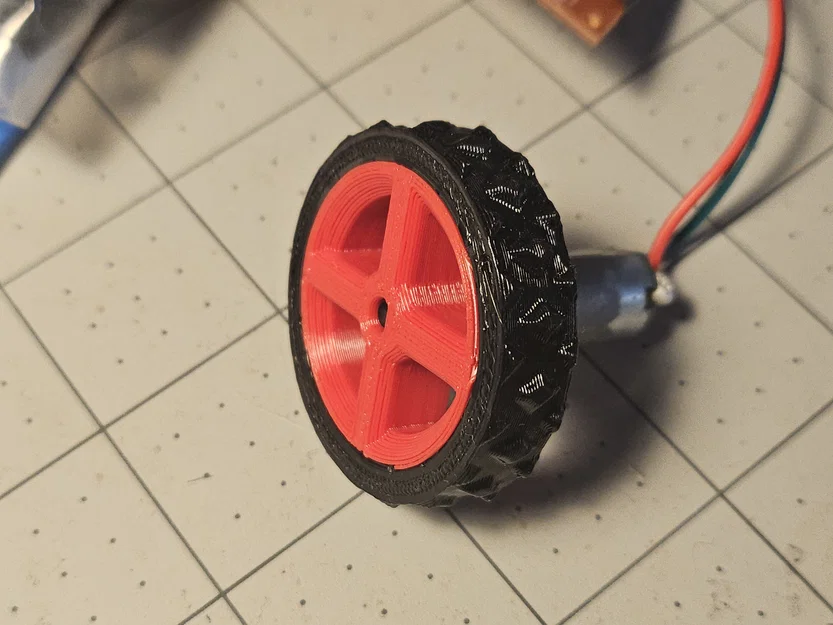 Bánh xe in 3D tối ưu cho động cơ giảm tốc N20 - Image 2