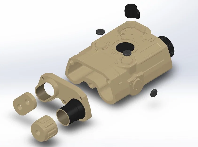 Hộp PEQ cho súng Airsoft - Image 5