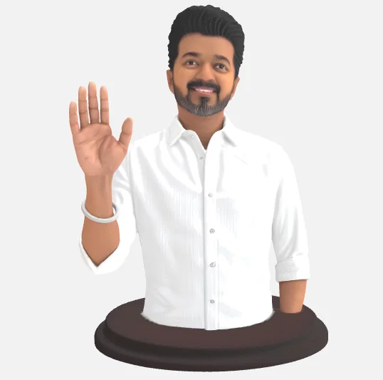 Mô hình diễn viên Vijay in 3D sắc nét - Thỏa đam mê sưu tầm - Image 1