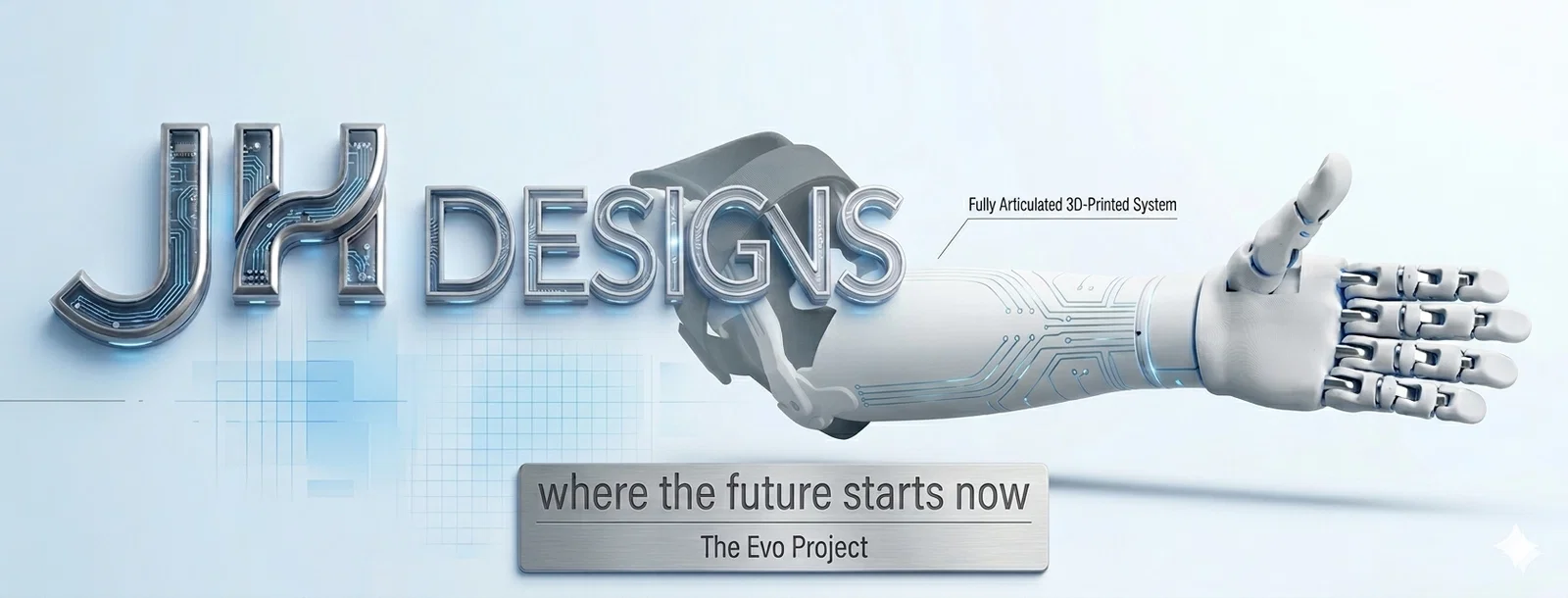 Evo Arm - Cánh tay giả in 3D chức năng cao - Image 1