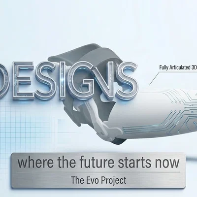 Evo Arm - Cánh tay giả in 3D chức năng cao