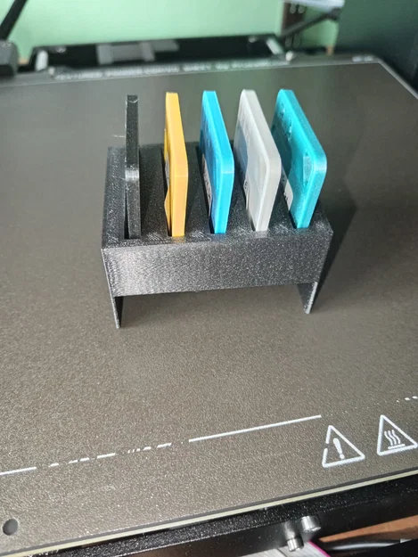 Giá đỡ thẻ màu cho bộ đệm Prusa MMU3 - Image 1