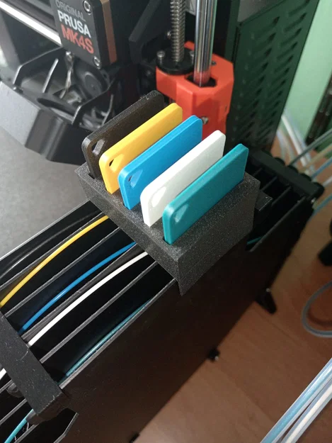 Giá đỡ thẻ màu cho bộ đệm Prusa MMU3 - Image 2