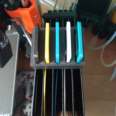Giá đỡ thẻ màu cho bộ đệm Prusa MMU3