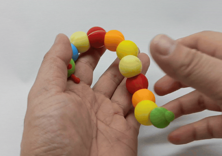 Đồ chơi giáo dục: Sâu bướm co giãn in 3D - Thumbnail 7