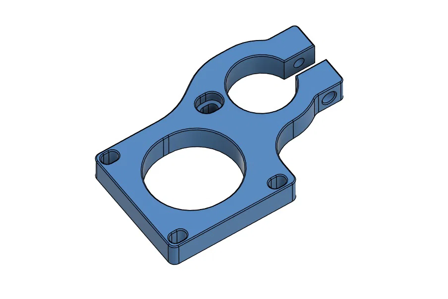 Giá đỡ trục vít me NEMA 23 cho máy tiện 210x400 - Image 2