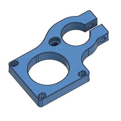 Giá đỡ trục vít me NEMA 23 cho máy tiện 210x400