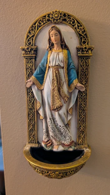 Miếng lót cho bình đựng nước thánh Our Lady of Grace - Image 1