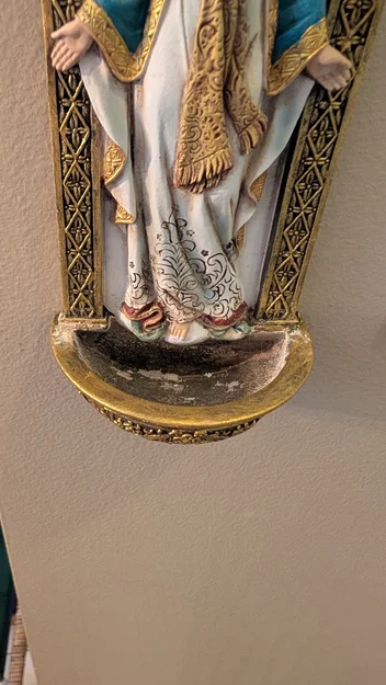 Miếng lót cho bình đựng nước thánh Our Lady of Grace - Image 2