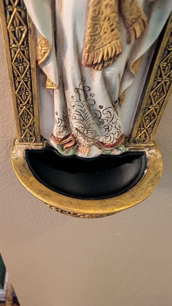 Miếng lót cho bình đựng nước thánh Our Lady of Grace - Image 3