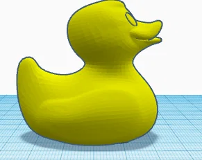 Mô hình chú vịt vàng (Duck) in 3D dễ thương trang trí bàn làm việc - Image 2