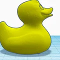 Mô hình chú vịt vàng (Duck) in 3D dễ thương trang trí bàn làm việc - Thumbnail 2