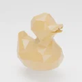 Mô hình chú vịt Low Poly 3D - Đồ trang trí để bàn sáng tạo - Thumbnail 1