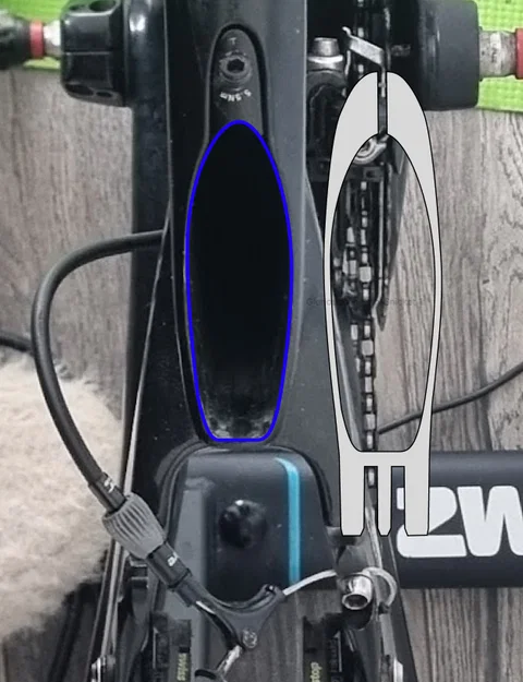 Ngàm gắn yên xe Argon 18 E-117 - Image 1