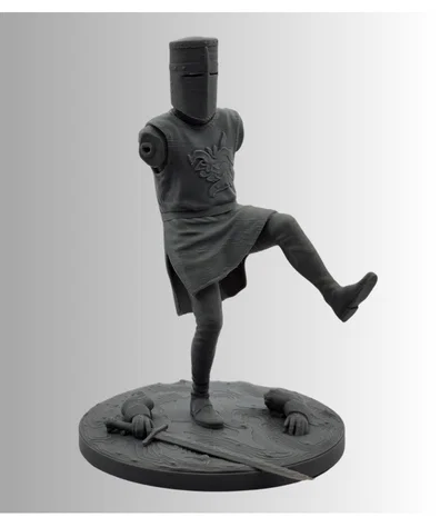 Mô hình 3D Hiệp sĩ Đen Monty Python Tis But A Scratch cực chất - Image 3