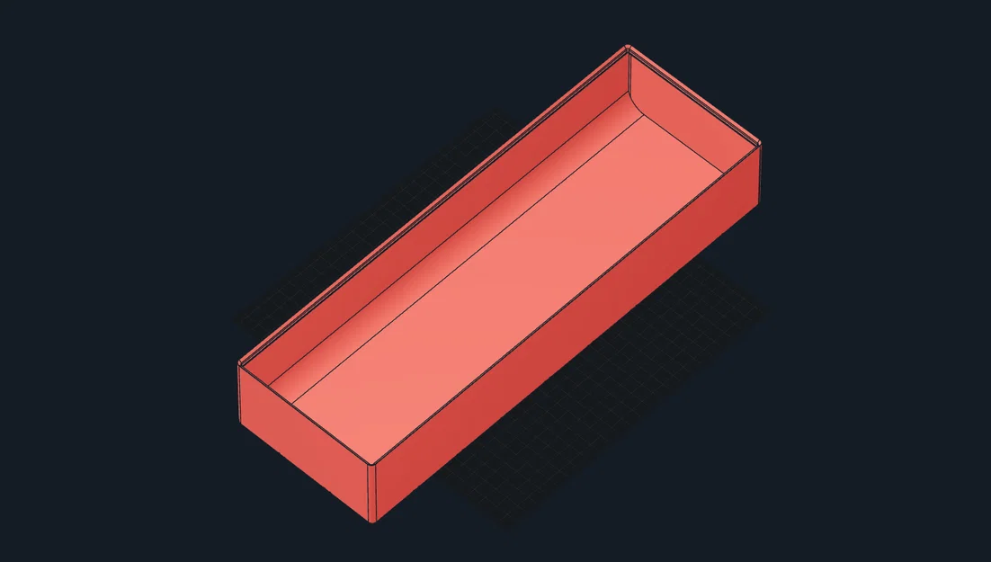 Hộp đựng đồ thông minh hệ Gridfinity 9x3x9u thiết kế vát tiện lợi - Image 1