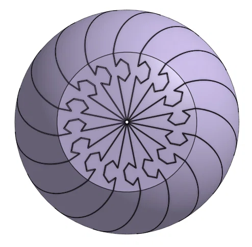 Spiral Ball Fidget - Đồ chơi xoắn ốc giảm stress - Image 12