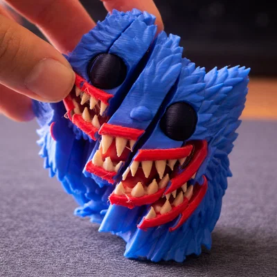 Quái Vật Xanh Fidget – Đồ Chơi Khớp Nối Co Giãn