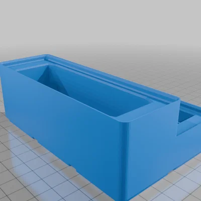 Khay đựng máy in nhãn Niimbot D110 bản nâng cấp (hệ Gridfinity)