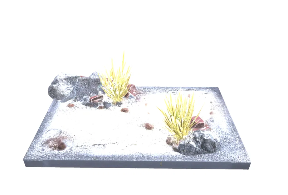 Đế trưng bày mô hình chủ đề sa mạc, hậu tận thế độc đáo - Image 1