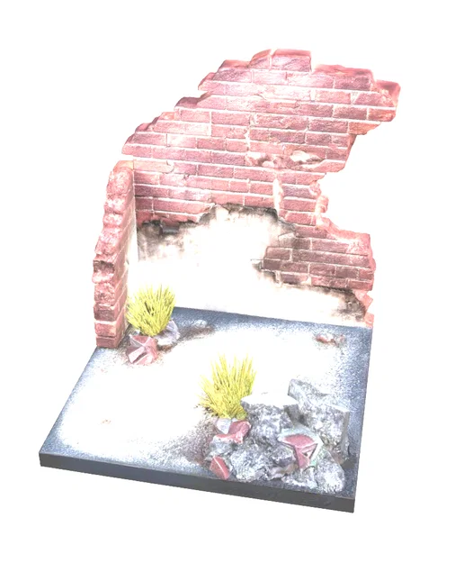 Mô hình tiểu cảnh Diorama phong cách hậu tận thế (Diorama Base) - Image 1