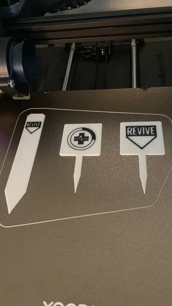 Bộ thẻ cắm chậu cây trang trí chủ đề Self Revive độc đáo cho game thủ - Image 1