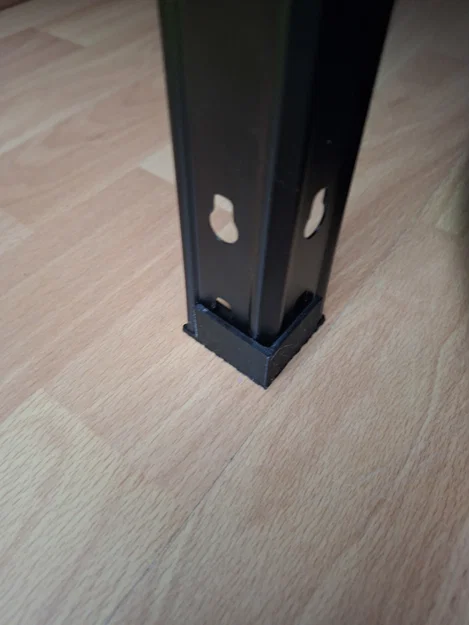 Chân đế bảo vệ kệ kim loại 40mm x 40mm in 3D siêu bền - Image 2