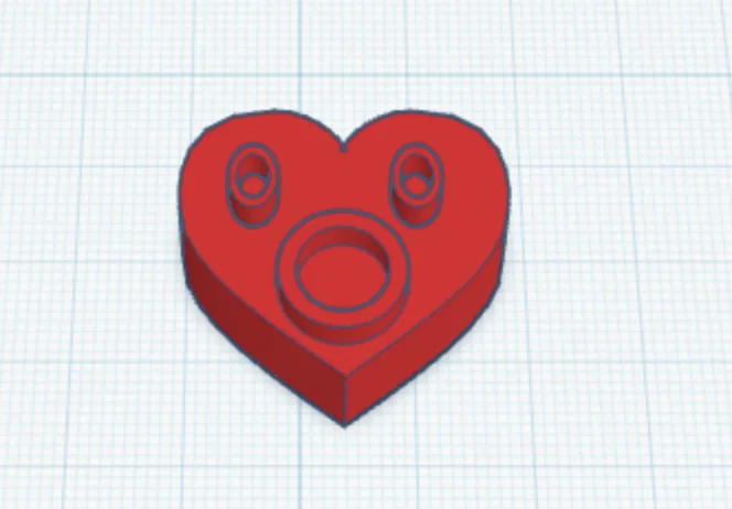 Mô hình trái tim 3D: Trái tim tan vỡ và trái tim ngạc nhiên độc đáo - Image 3