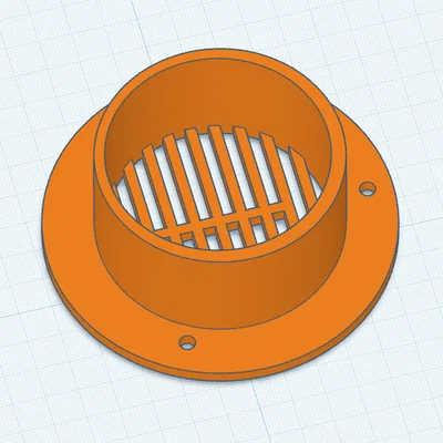 Lỗ thông hơi gắn tường cho xe RV - Kèm lưới chắn và bộ lọc