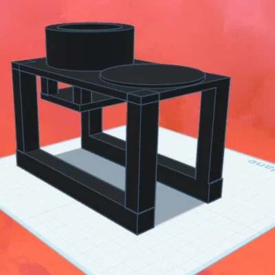 Mô hình bàn nhỏ đa năng (Couch Table) dùng cho phòng khách